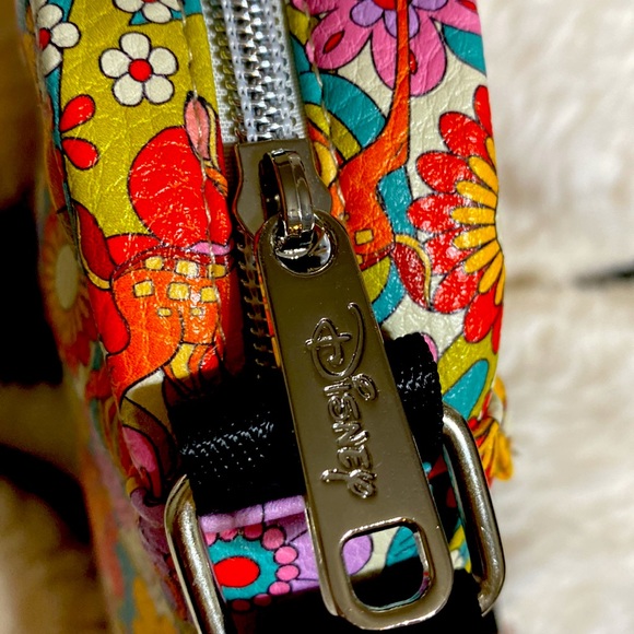Buckle down Disney bag crossbody Bambi 70’s flower collage - Picture 4 of 6